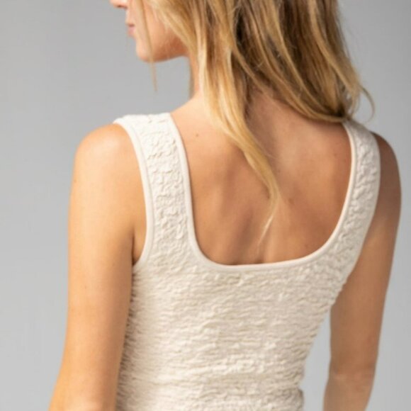 NATURAL LIFE Danielle Square Neck Tank NWT sz XS - Picture 4 of 4